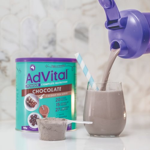 AdVital Nutritionally Complete Chocolate Powder